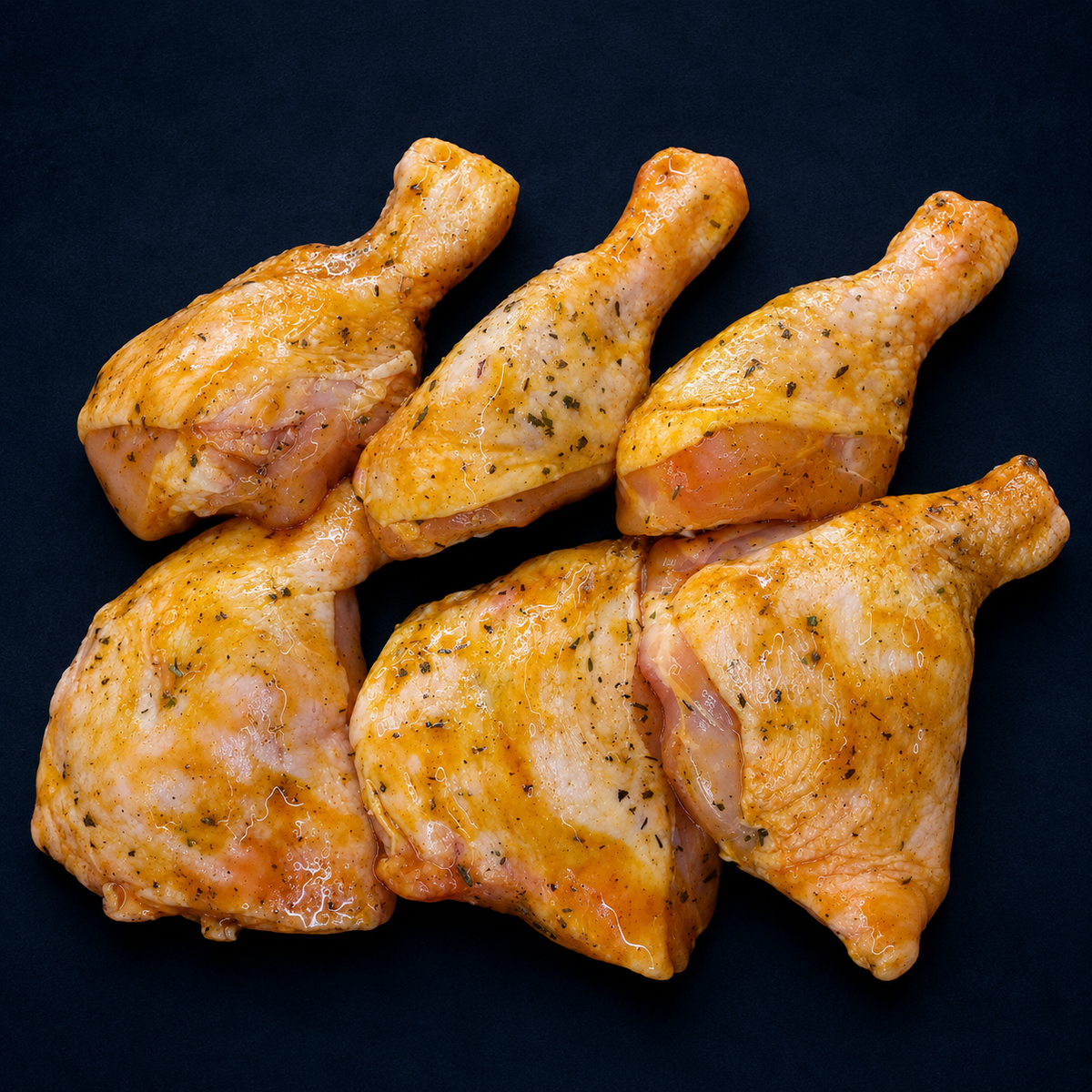 Frango Marinado (pernas e coxas) 1000gr